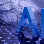 a computer generated image of the letter a